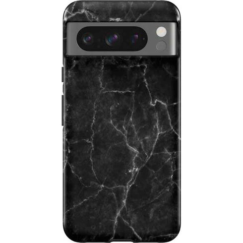 Black Marble Google Pixel 8 Pro Impact Case